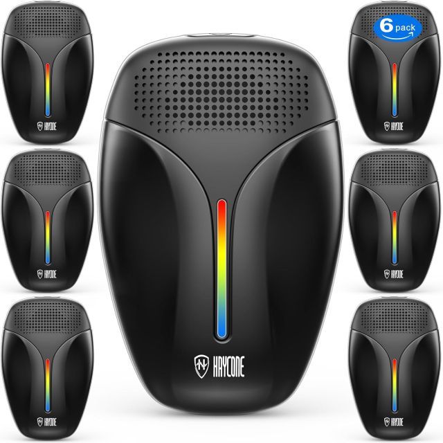 6 pcs set of ultrasonic smart mosquito repellant device